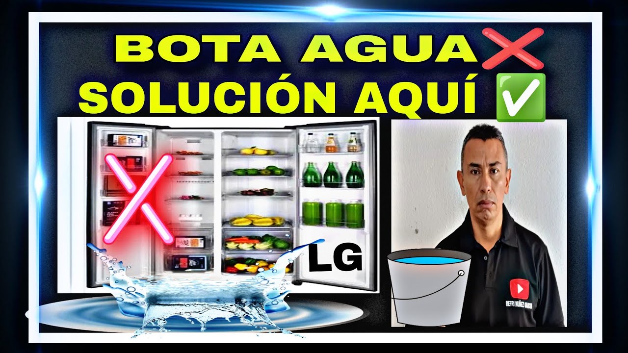 🚨¿Tu Nevecon LG Tira Agua por debajo? 😭La SOLUCIÓN REAL AQUÍ (GUÍA PASO A PASO + TIPS