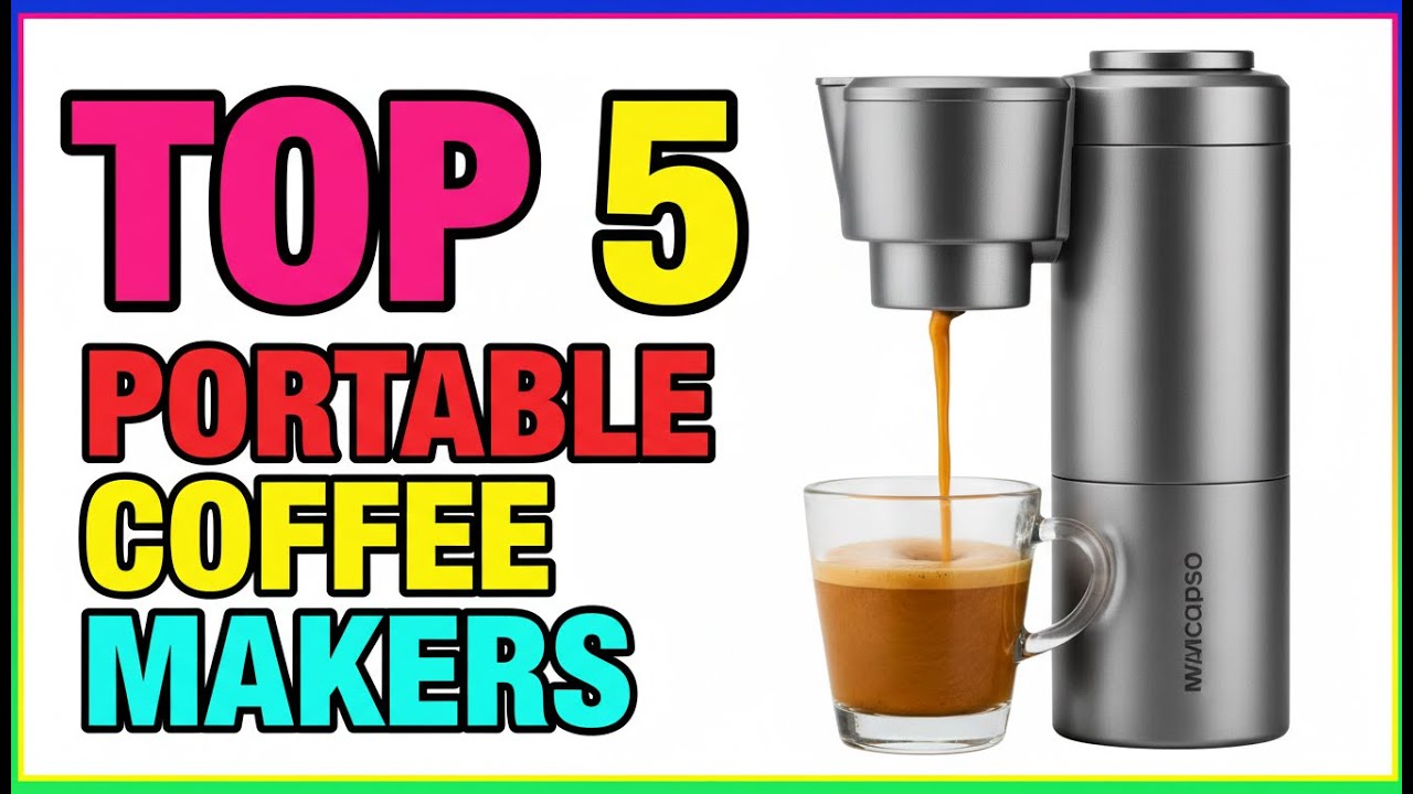 TOP 5 Best Portable Espresso Maker And Coffee Machines 2026