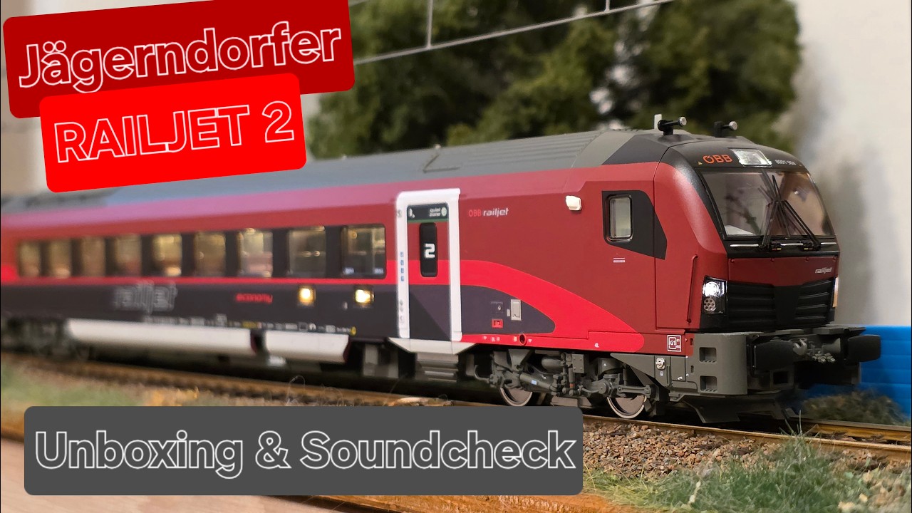 [Unboxing /Soundcheck] Jägerndorfer Railjet 2