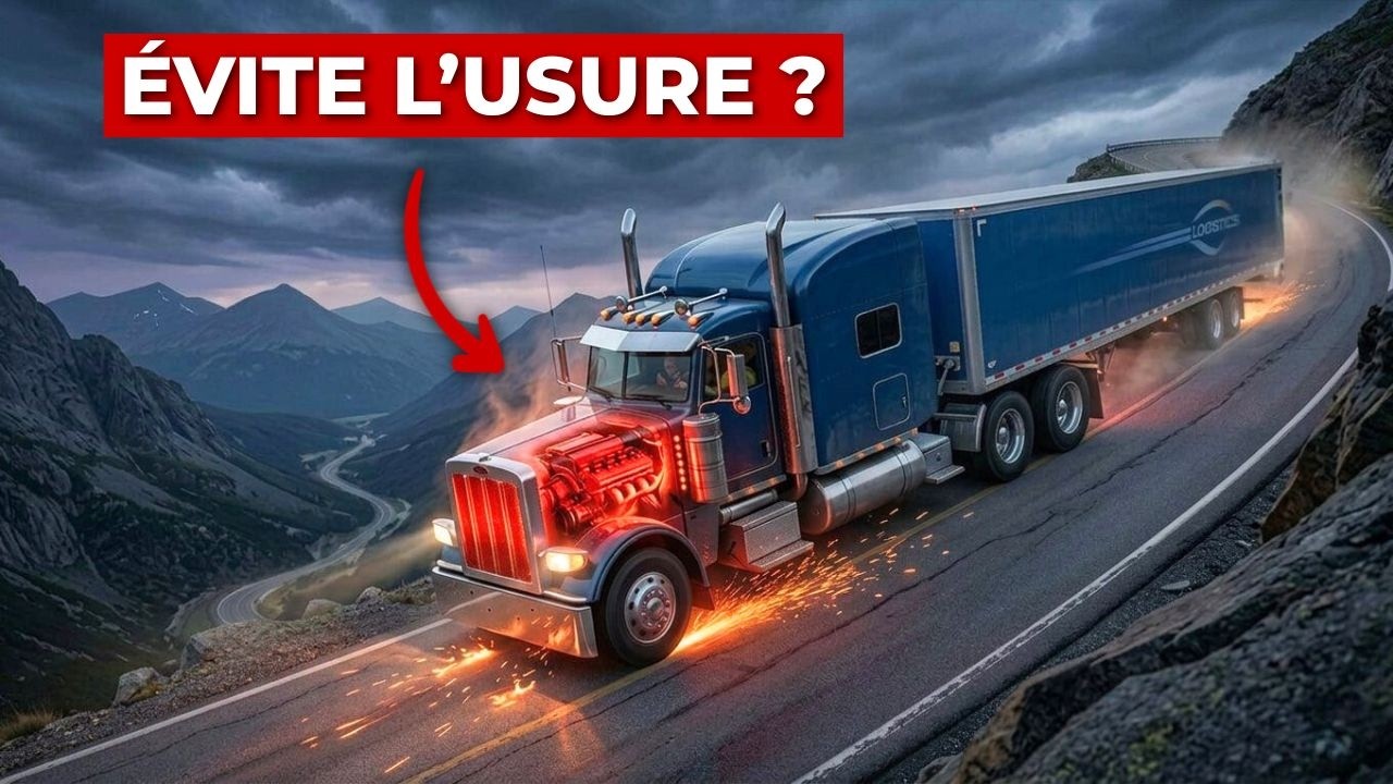 Pourquoi les camions utilisent-ils le frein moteur? (Jake Brake Expliqué)