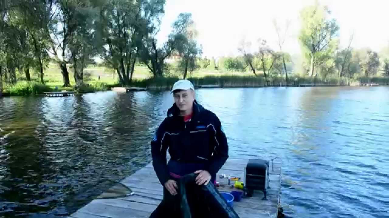 Ловля карпа на фидер с кормушкой флет. 