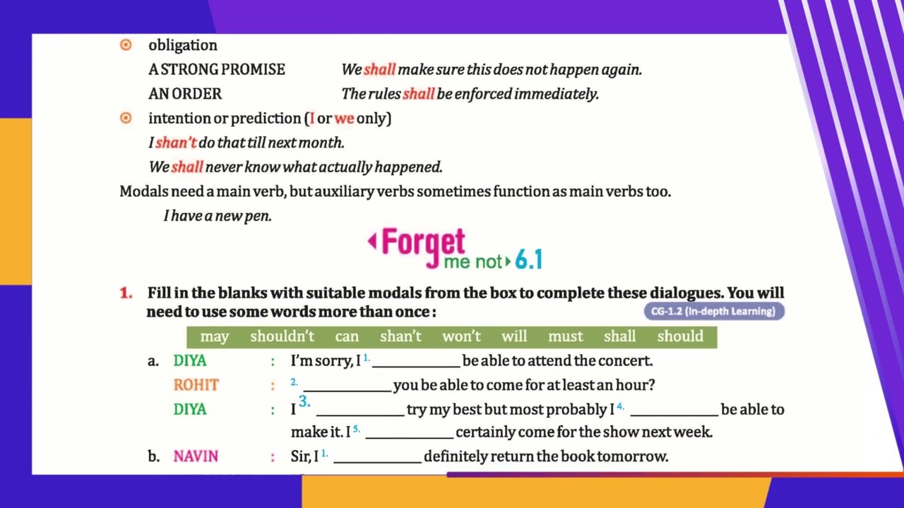 AI ENGLISH GRAMMAR, CLASS 8, CHAPTER 6