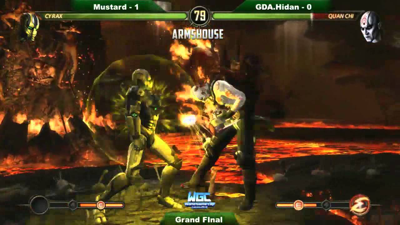Mustard (Cyrax) vs GDA.Hidan (Quan Chi) - MK9 GRAND FINAL WGC 2012