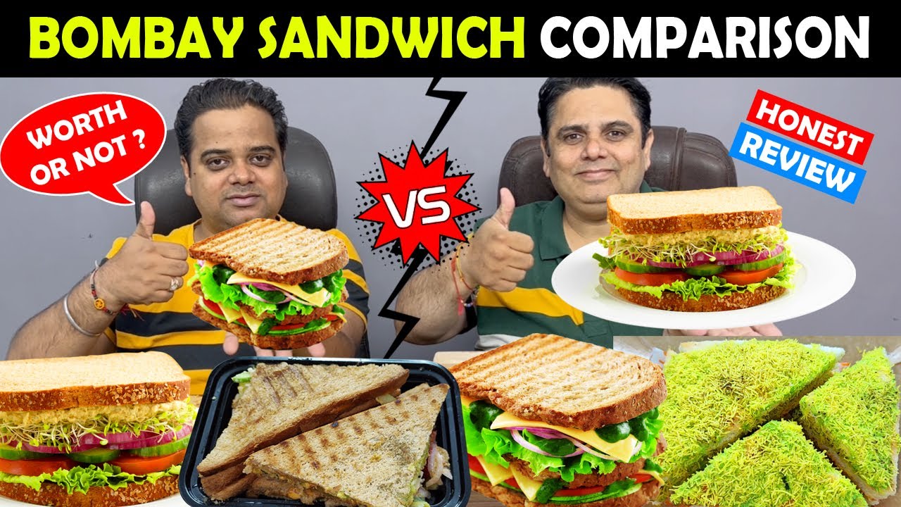 Best Bombay Sandwich in Delhi ! Mumbai Street Food Sandwich ! Bombay Grilled Sandwich ! Food Vlogs
