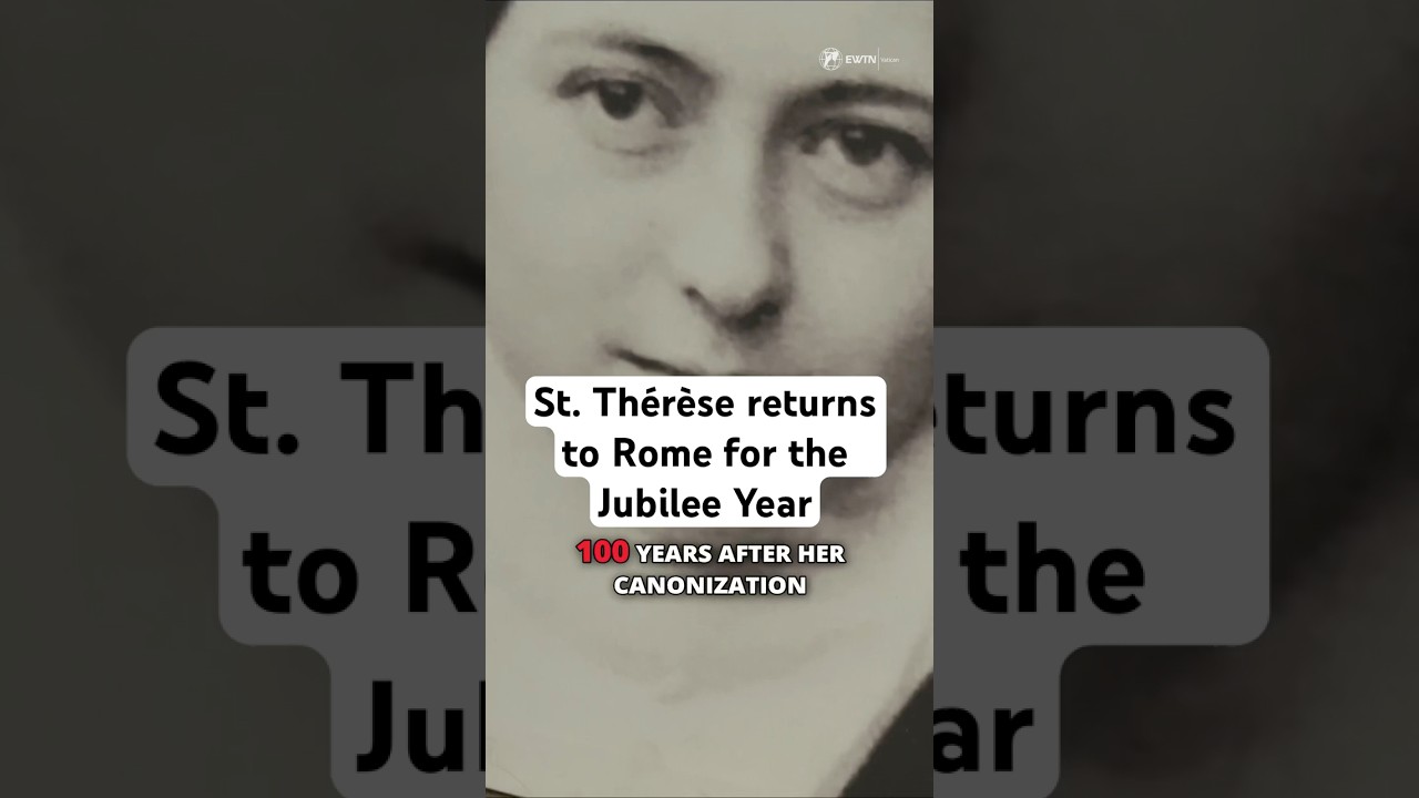 Relics of St. Th&eacute;r&egrave;se Return to Rome for Jubilee Year at the Spanish Steps in Rome