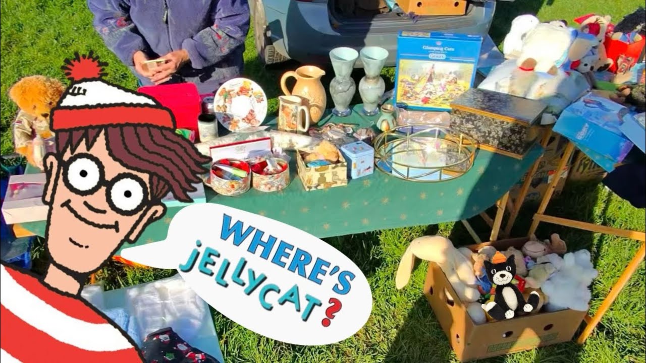 This Car Boot Sale Had EVERYTHING! Jellycats, Retro Games, Counterfeits & Taxidermy!