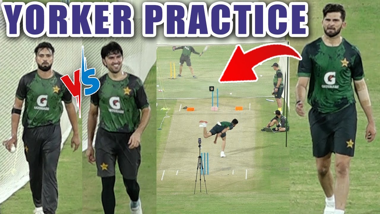 Shaheen Afridi, Wasim Jr, Faheem Ashraf failed to hit yorker | White ball camp