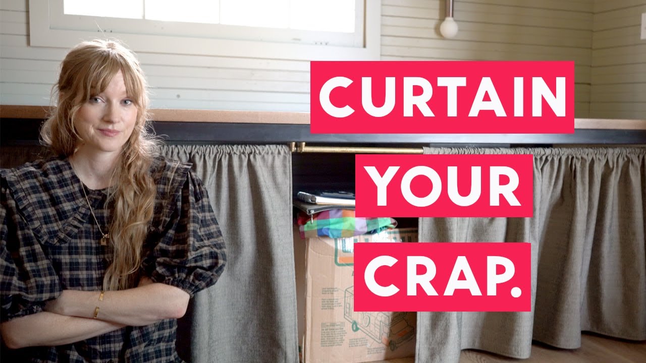 DIY Cafe Curtains. It's time.