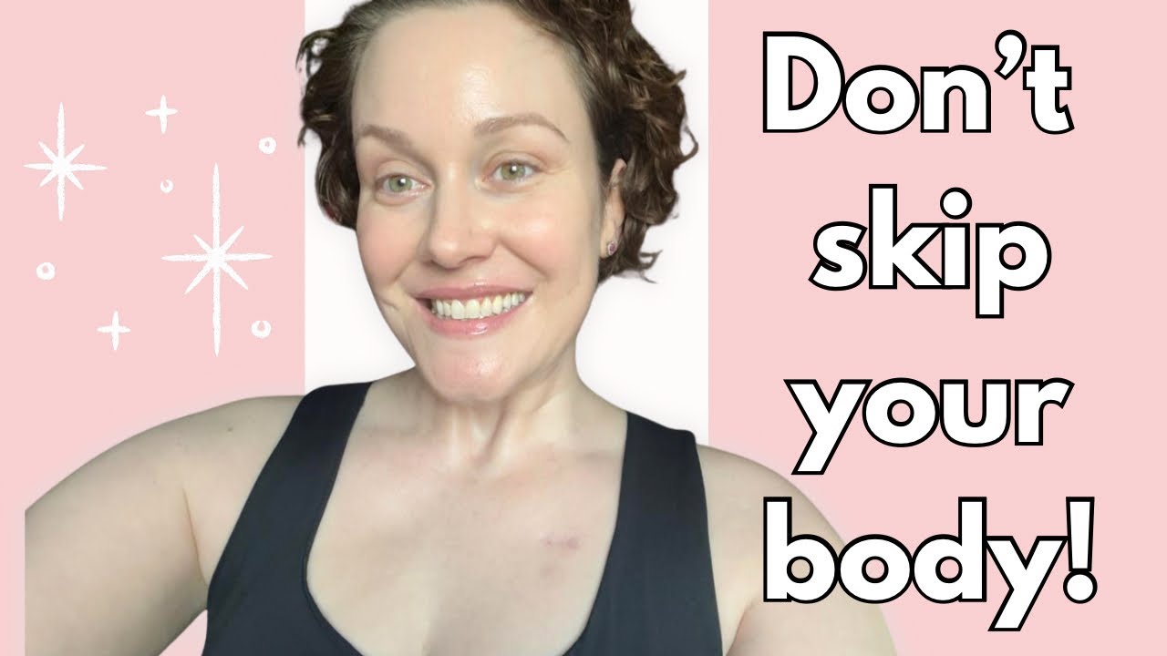 Bodycare routine for ✨ GLOWING ✨ skin at 43 years old | Skincare for the body 