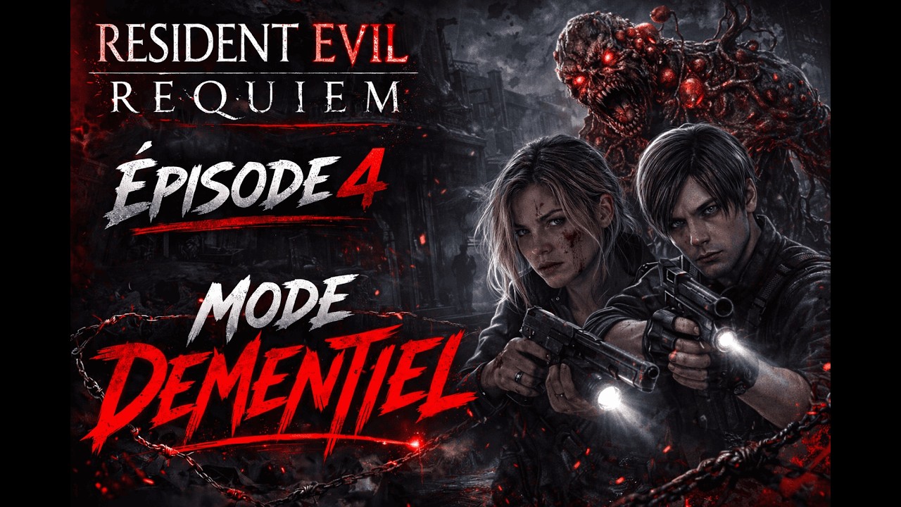 [FR - PC] Resident Evil: Requiem (MODE DEMENTIEL) - ça a géchan Racoon City #4
