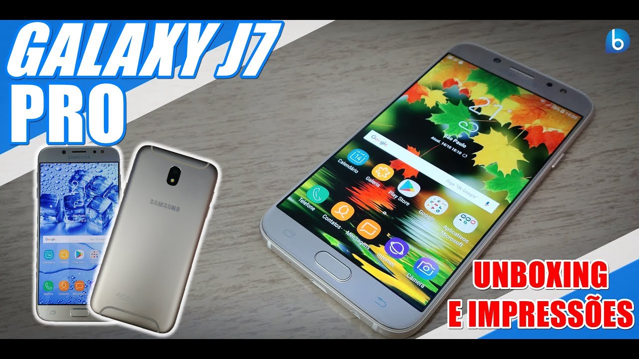 GALAXY J7 PRO | CHEGOU A NOVA VERSÃO DO SMARTPHONE MAIS POPULAR DA SAMSUNG! UNBOXING E IMPRESSÕES!