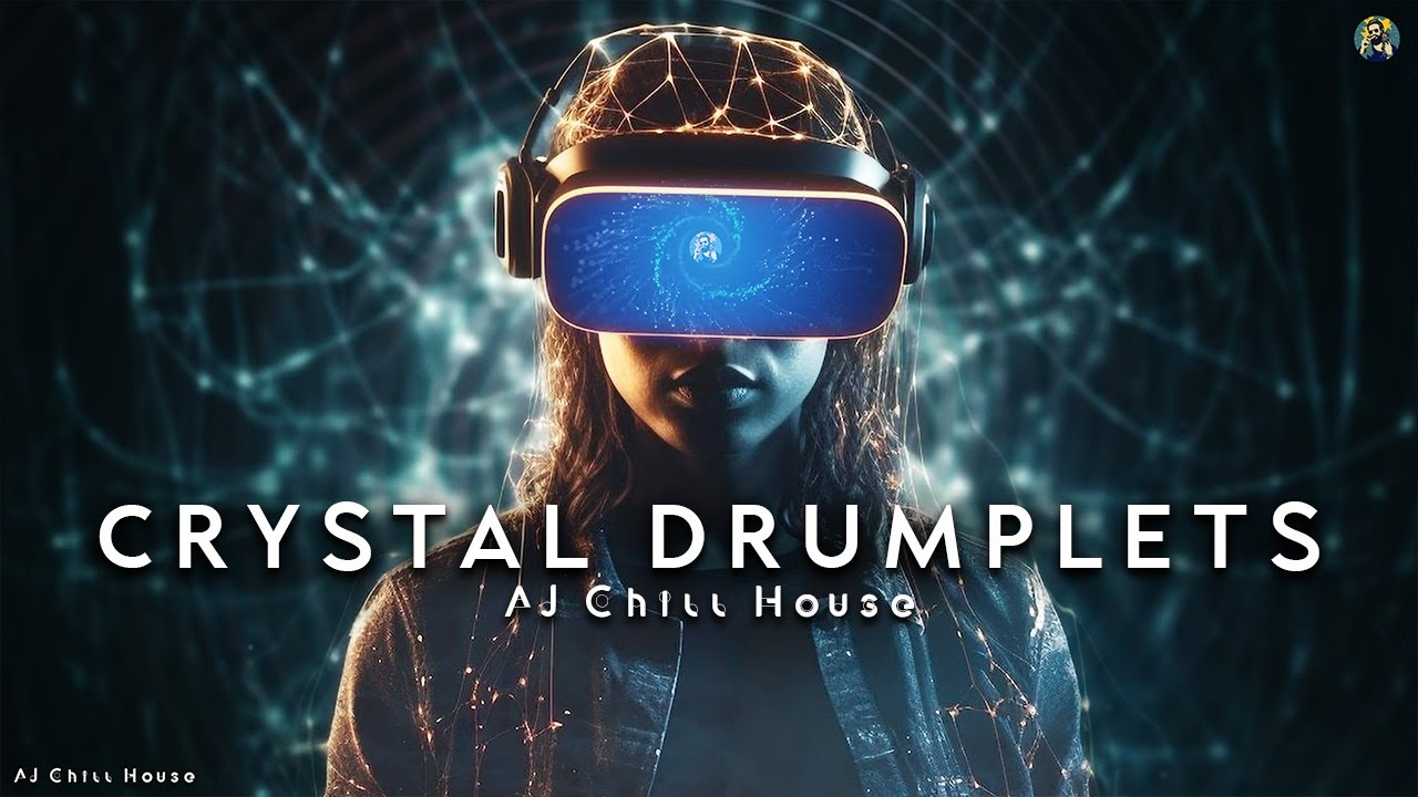 CRYSTAL DRUMPLETS: Transcendent Electronic Space Ambient Chill House Music🌴 Aj Chill House