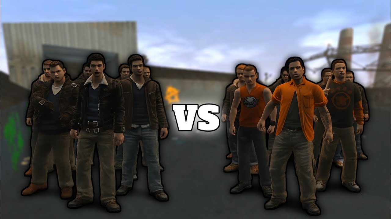 Greasers vs Townies Battle at Chemical Plant