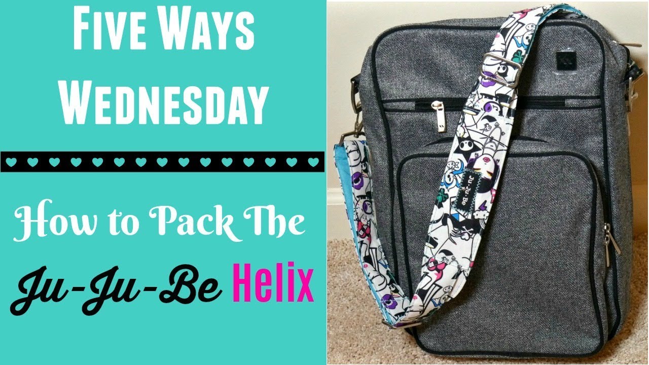 Five Ways Wednesday | How to Pack the Ju-Ju-Be Helix | The Sensible Mama