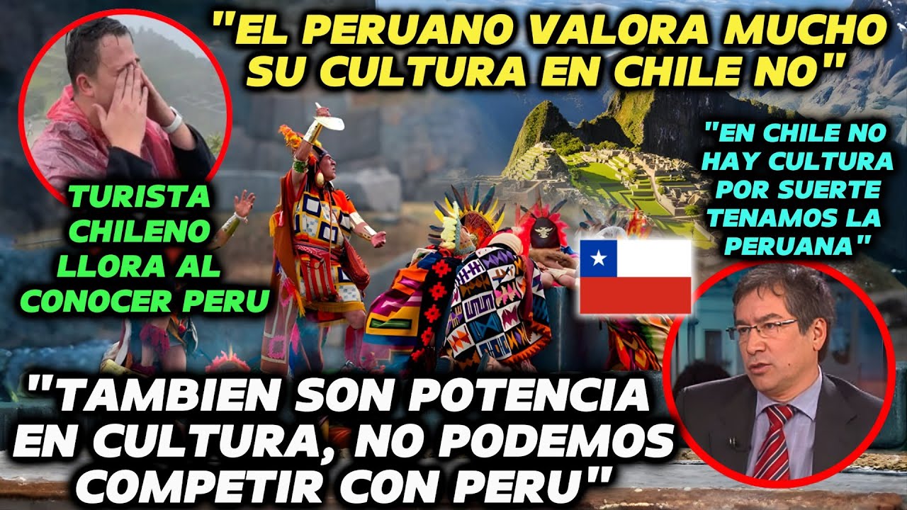 TAMBIEN SON POTENCIA EN CULTURA... PRENSA🇨🇱 CHILENA ASOMBRADOS CON LA CULTURA PERUANA