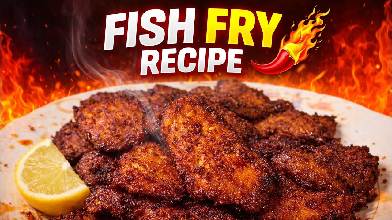 Perfect Fish Fry Recipe 🔥 | Crispy Outside, Juicy Inside 😋