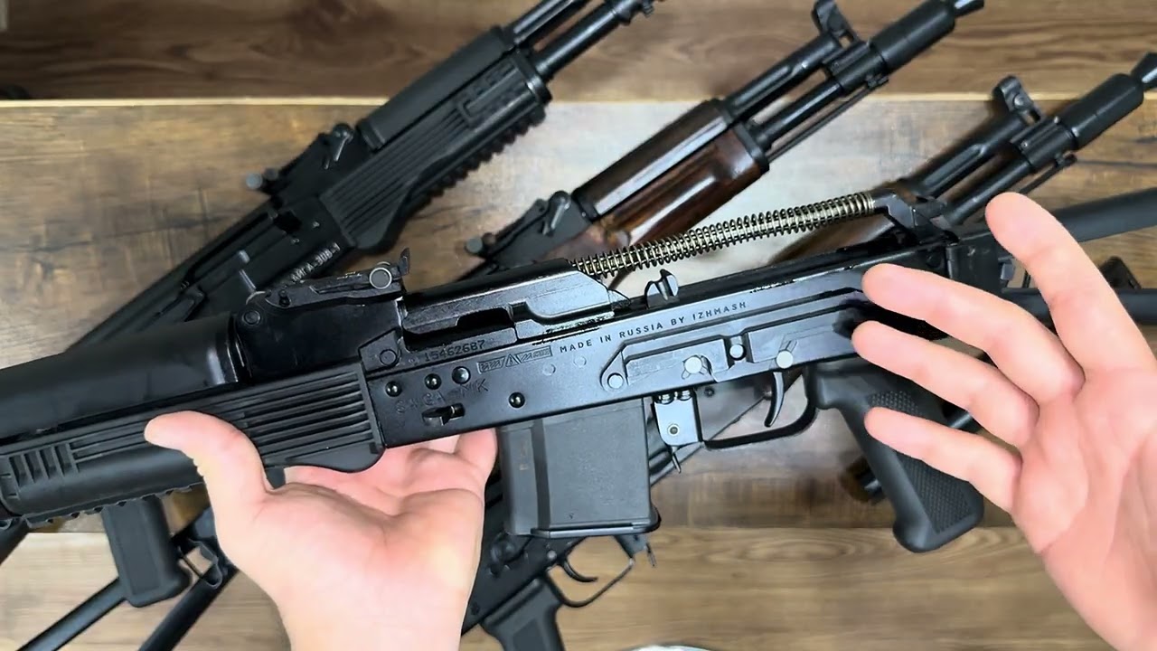 Saiga .223 Izhmash 2015 | Kalashnikov Russian AK .223 rifle Review 