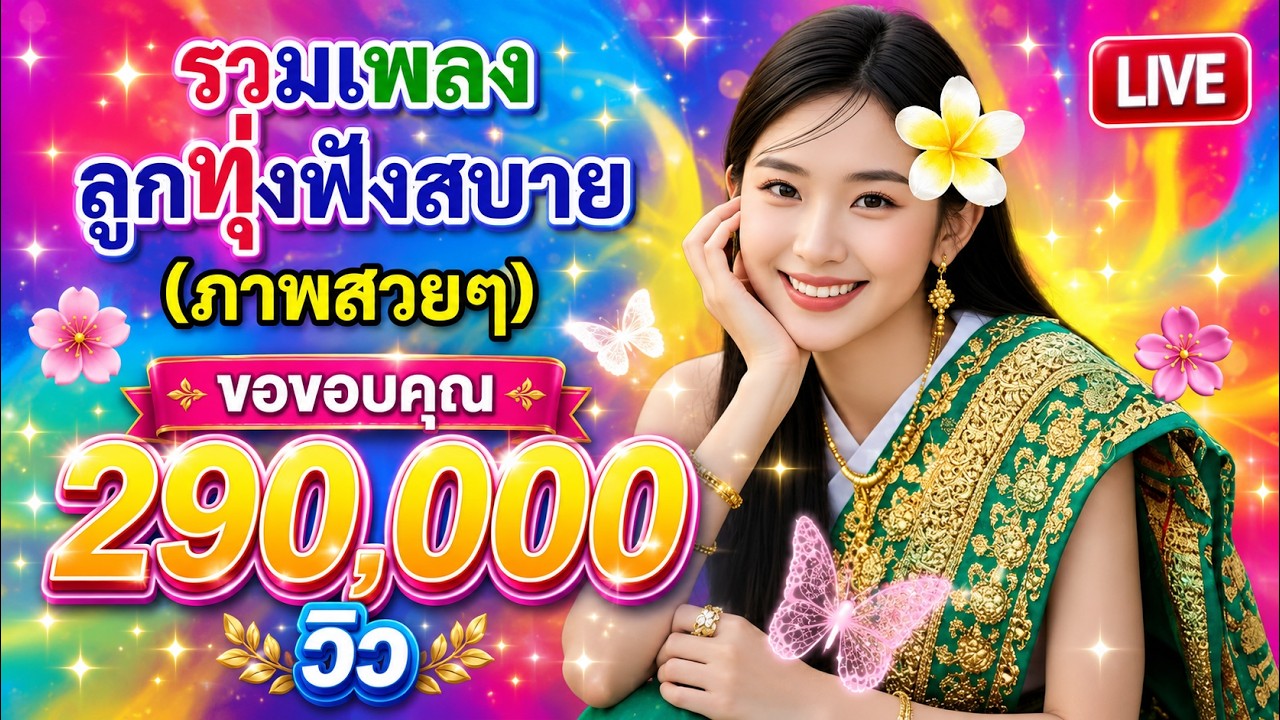 รวมเพลงลูกทุ่งเพราะๆ ลูกทุ่งฟังสบาย 24 ชั่วโมง (พร้อมภาพสวยๆ)150