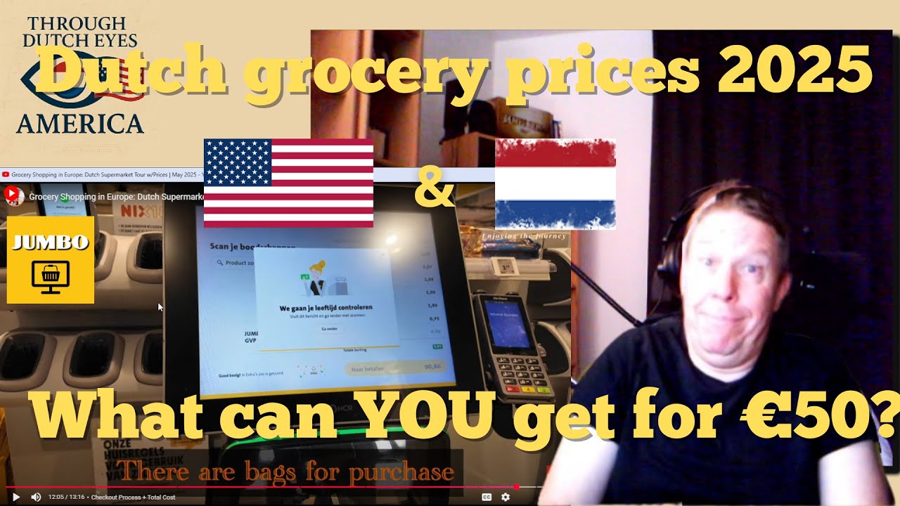 Dutch Grocery Shopping Tour (May 2025) 🇳🇱 Prices, Food & Culture Shock | Dutchman Reacts
