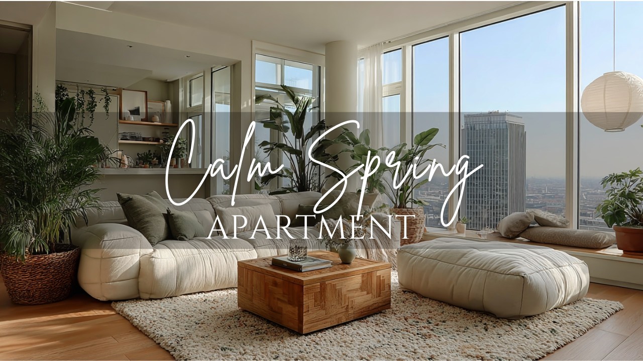 Оформление небольшой квартиры к весне 2026 года 🍃 Нейтральный минимализм, роскошь