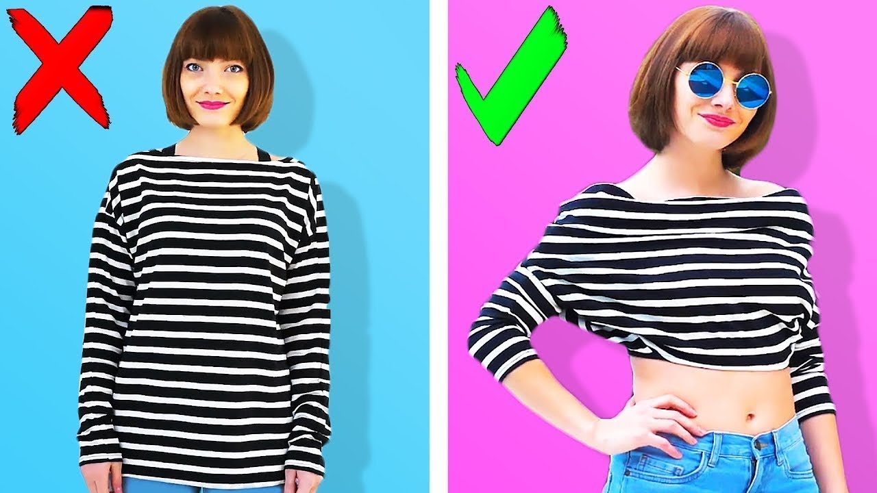 23 ASTUCES POUR DES VÊTEMENTS COOL