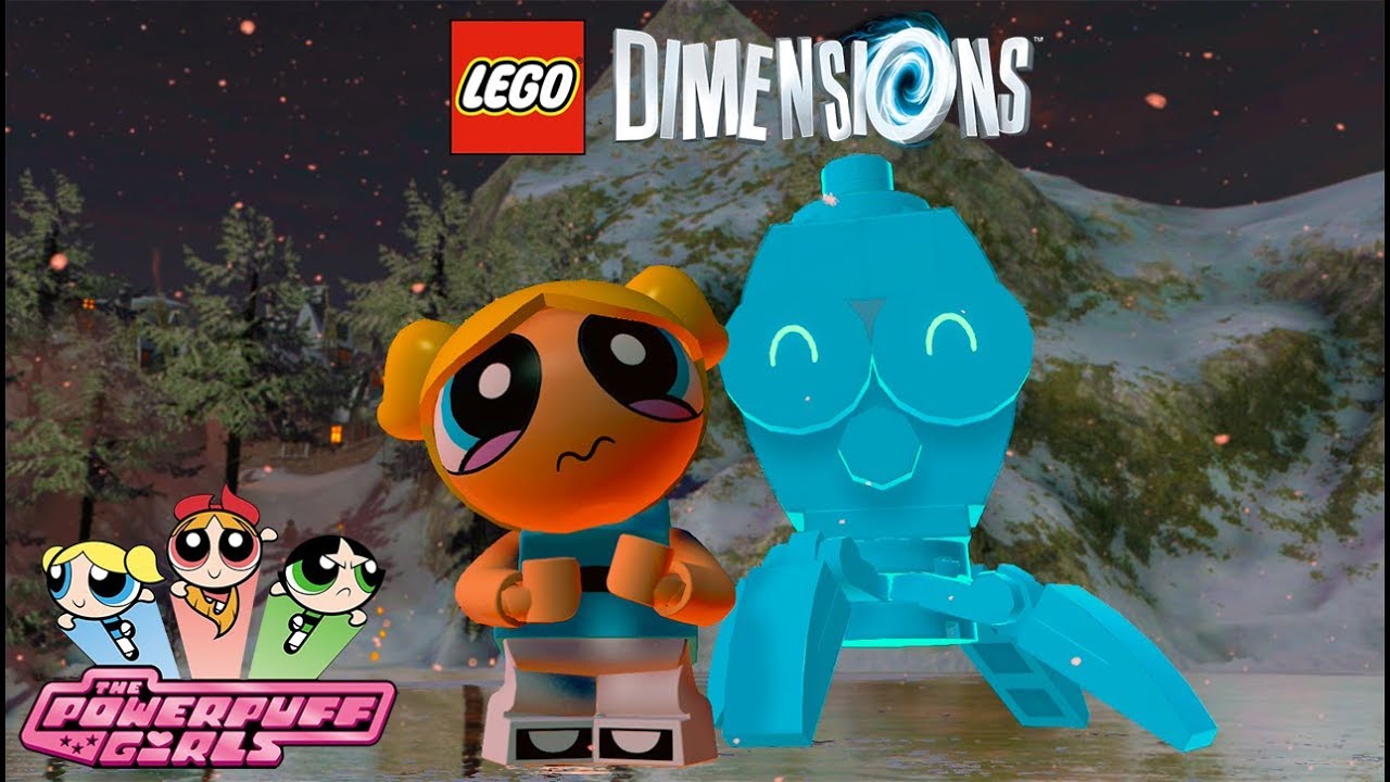 LEGO Dimensions Bubbles Free Roam Gameplay (Powerpuff Girls Wave 9)