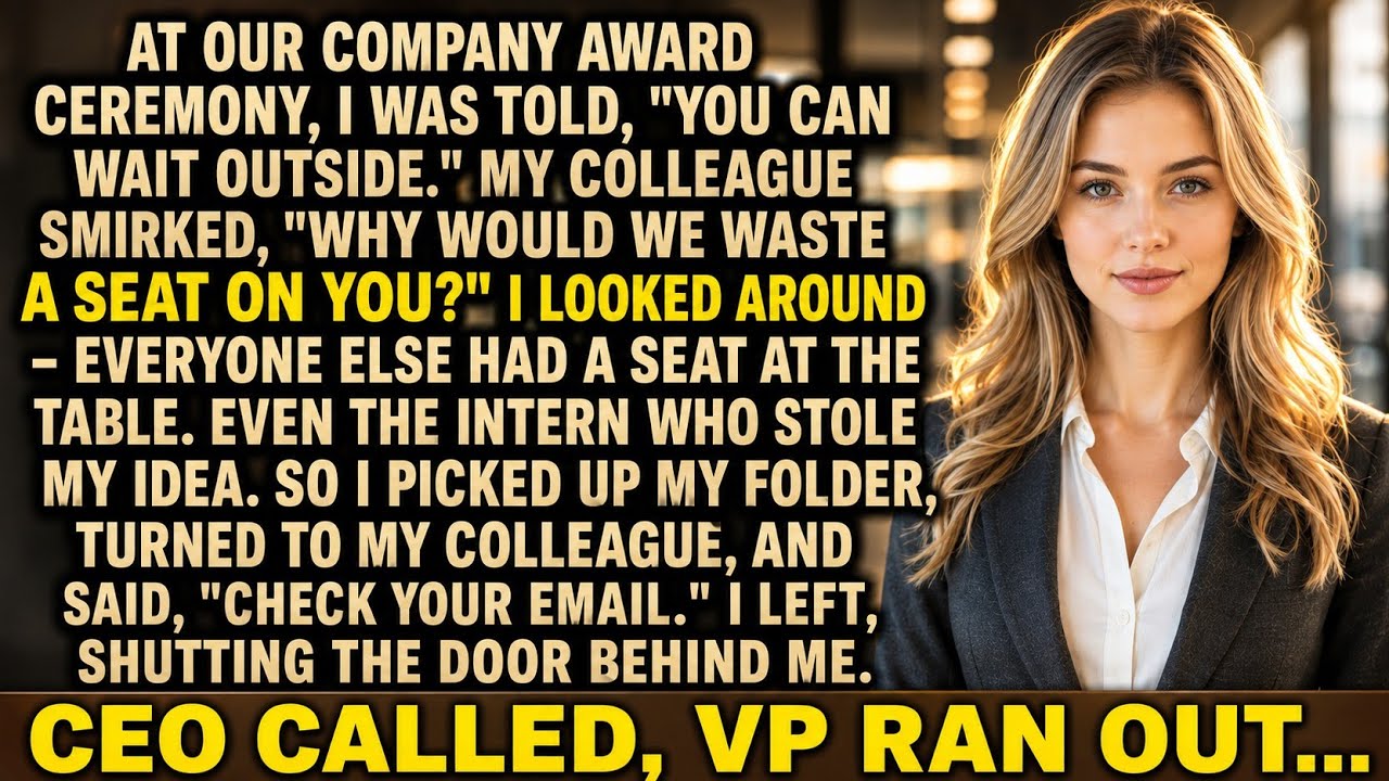 I Was Banned From Company's Award Ceremony - ♟️Then I Sent One Email That Changed Everything