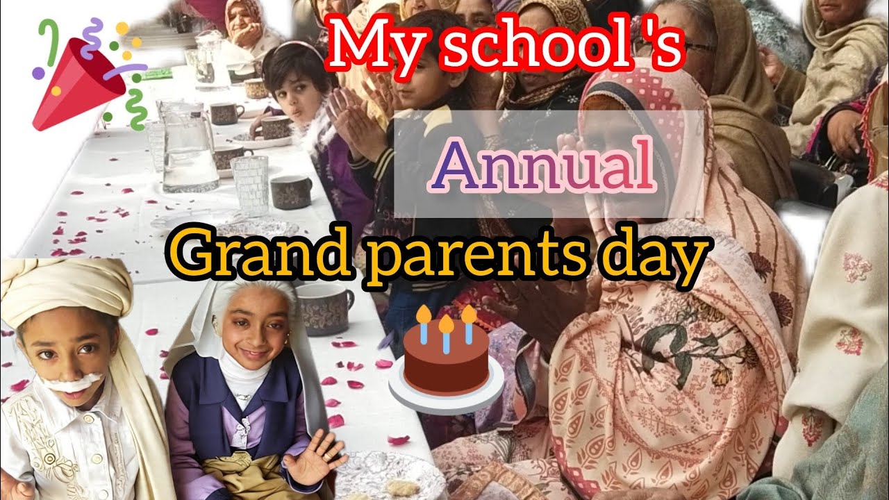 #Grand parents day #annual #celebration #pen school #aged granny's won gifts