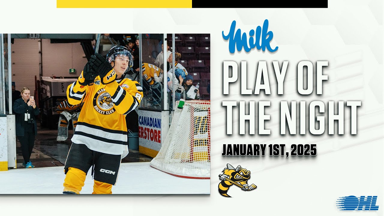 OHL Play of the Night presented by MilkUp: Edwards Clinches Overtime Win