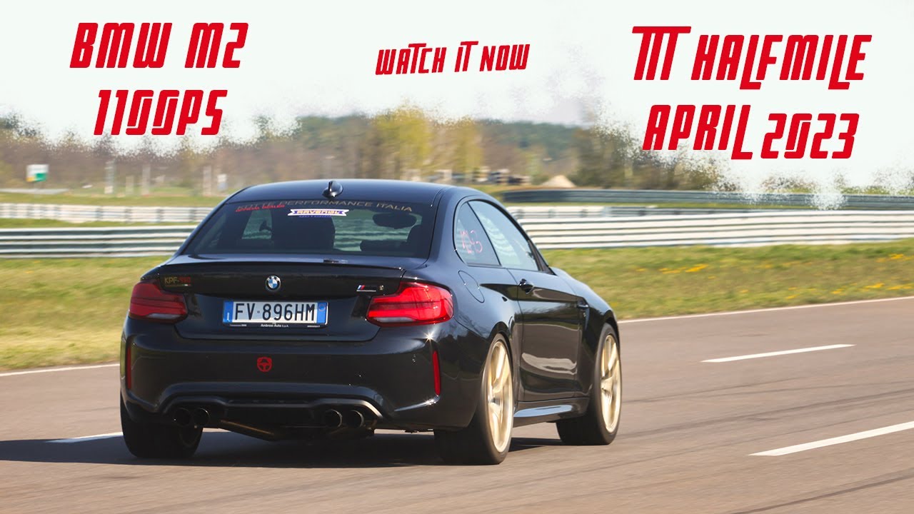 Kotte Performance 1100PS BMW M2 @ TTT Half Mile 22.04.2023