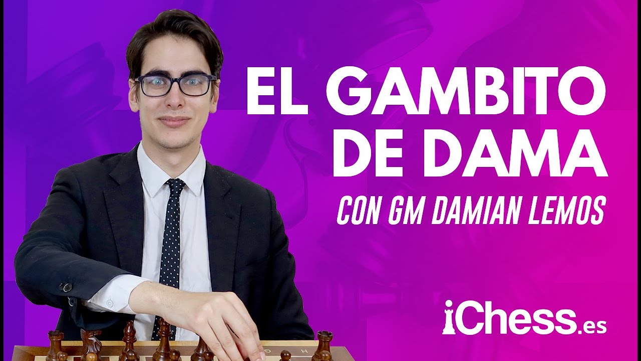 Gambito de Dama para Blancas: Variante Tarrasch con el GM Damián Lemos (Aperturas de Ajedrez)