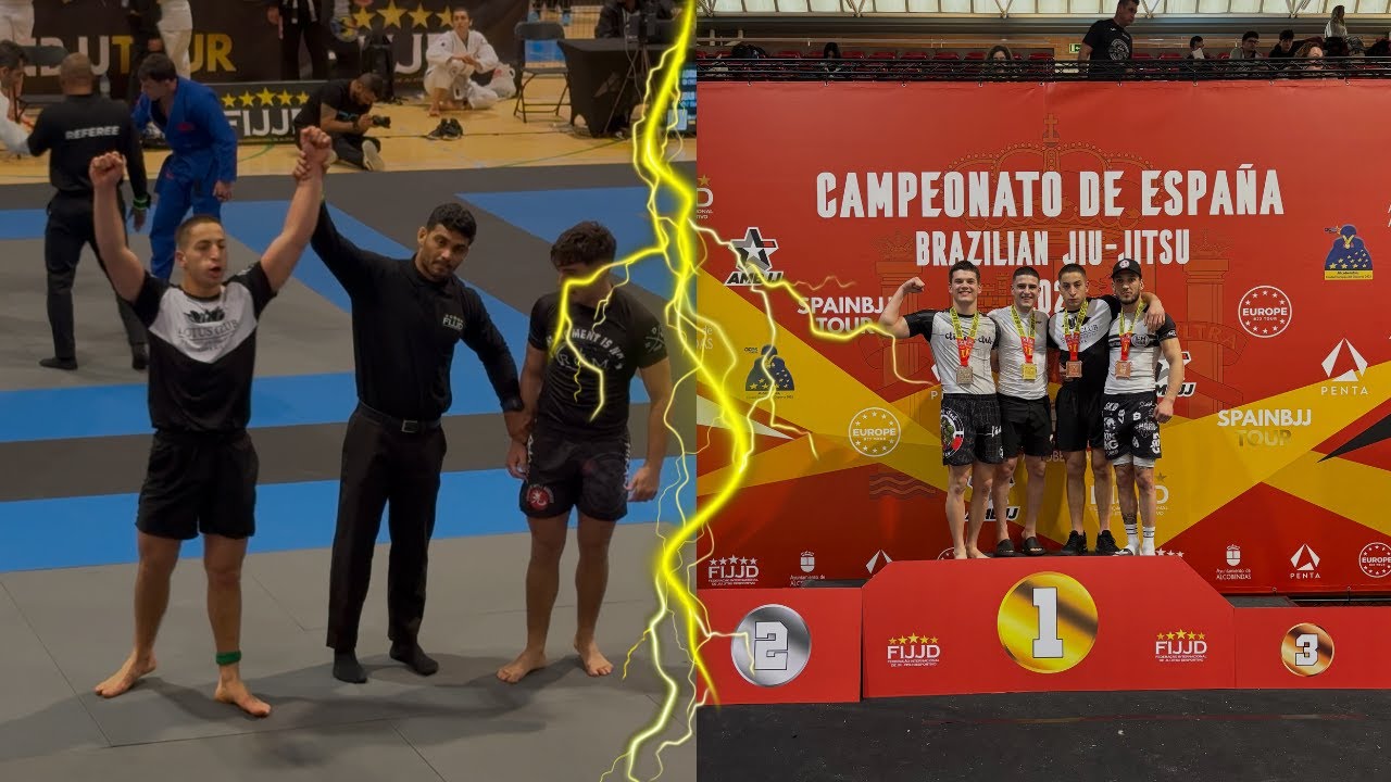 Así fue mi primera COMPETICIÓN de 🤼BJJ (NO-GI) CAMPEONATO DE ESPAÑA