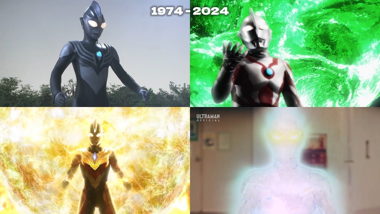 ALL ULTRAMAN EARLY/TRUE/ORIGINAL FORM 1974 - 2024