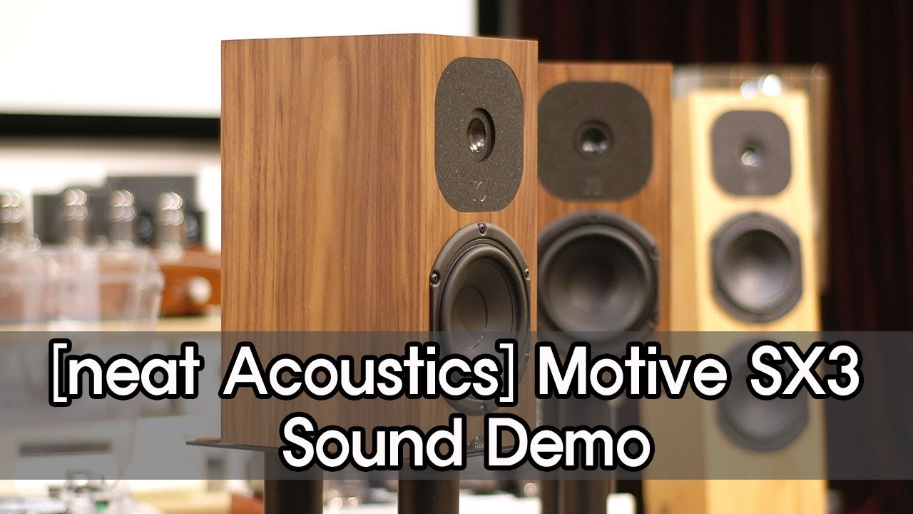 [Hot Product] neat acoustics Motive SX3 북셀프 스피커