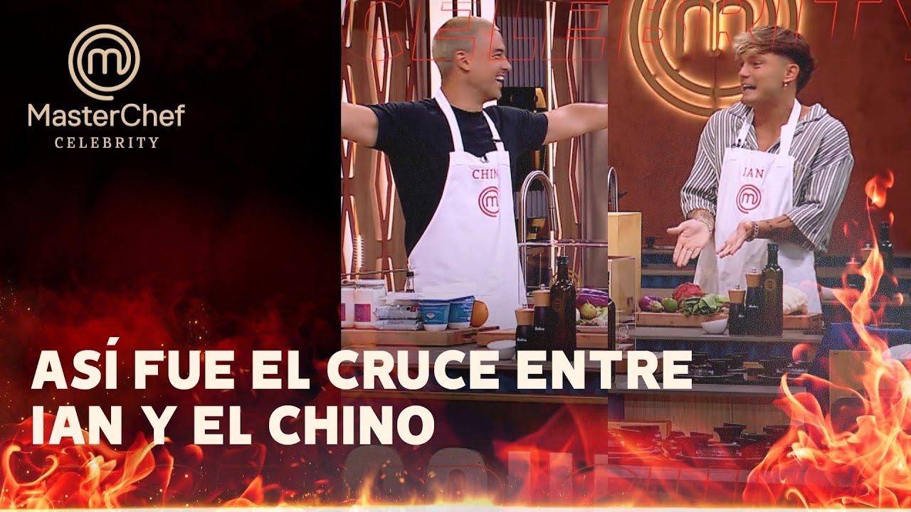 Salió a la luz el cruce entre Ian Lucas y el Chino Leunis en Masterchef Celebrity