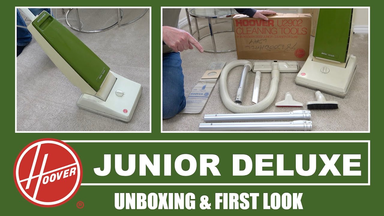HooverJunior Deluxe Upright Vacuum Cleaner With Tools - First Look