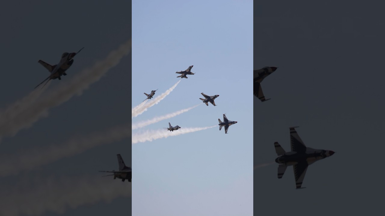 NEVER do this handheld😵❗️- The Thunderbirds =  Delta Burst. 