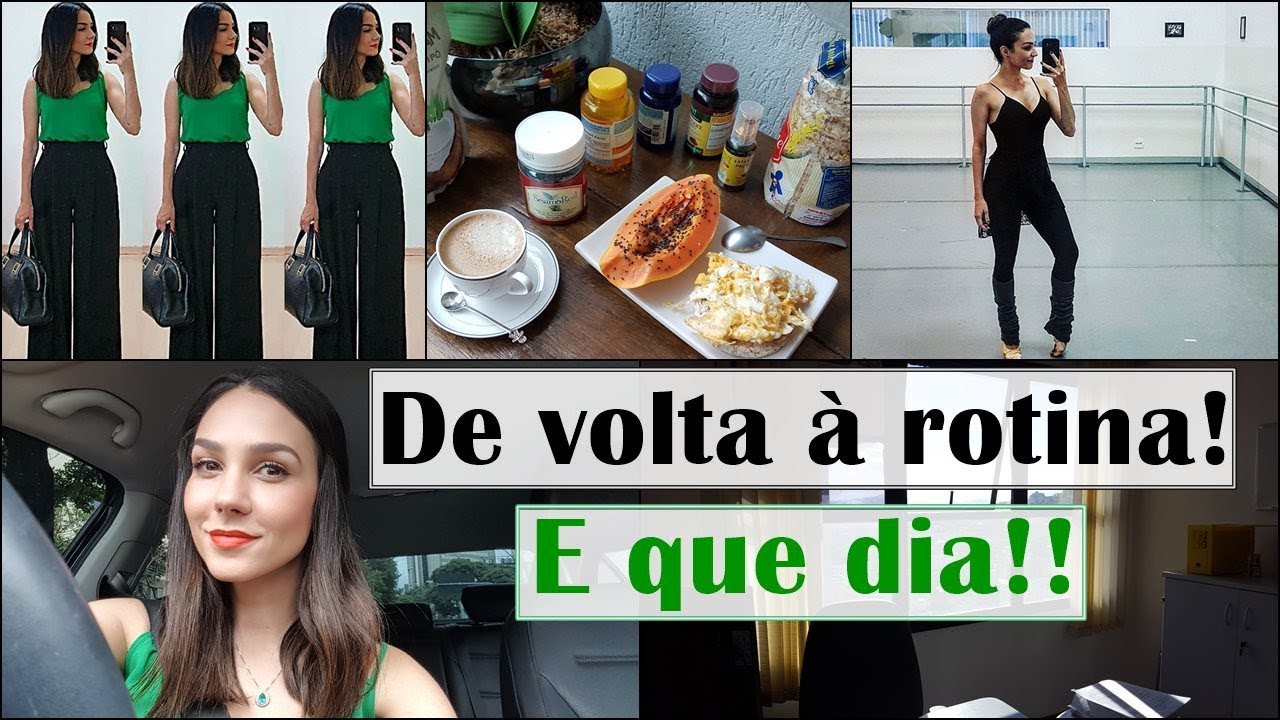 Um dia comigo: trabalho, ballet, dieta, inglês, cansaço, mas acima de tudo, muita animação!