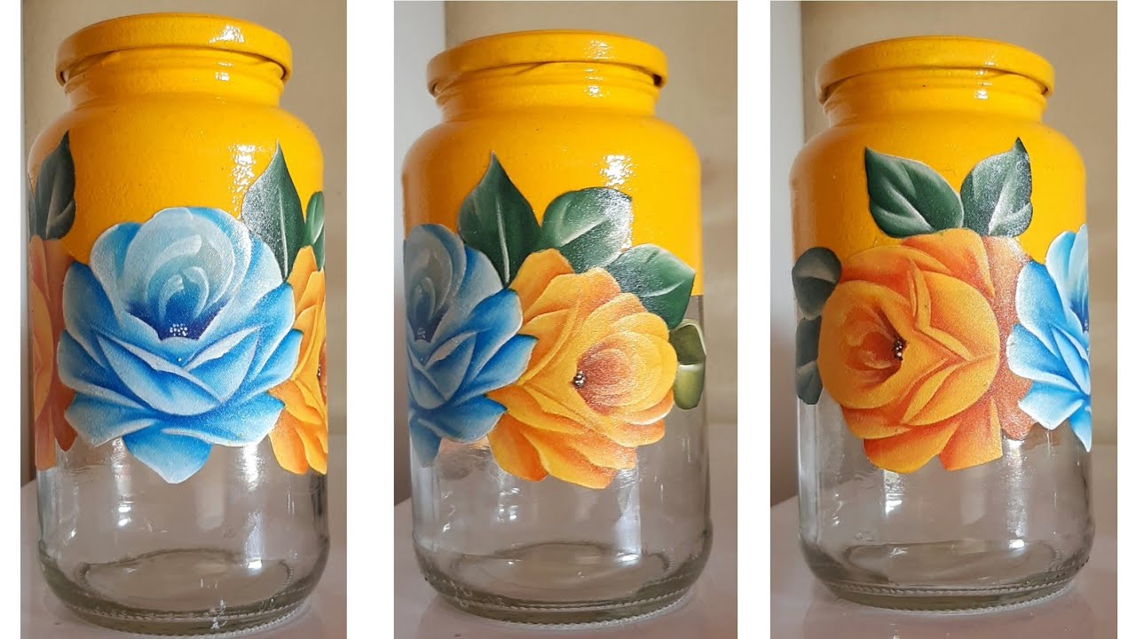 APROVADO!!!!Como fazer decoupage  com tecido em vidro