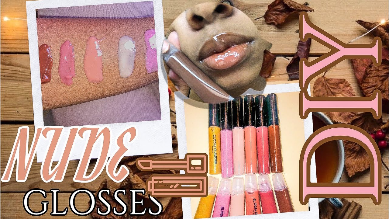 DIY| HOW TO MAKE NUDE LIPGLOSS| Nude Tinted Gloss