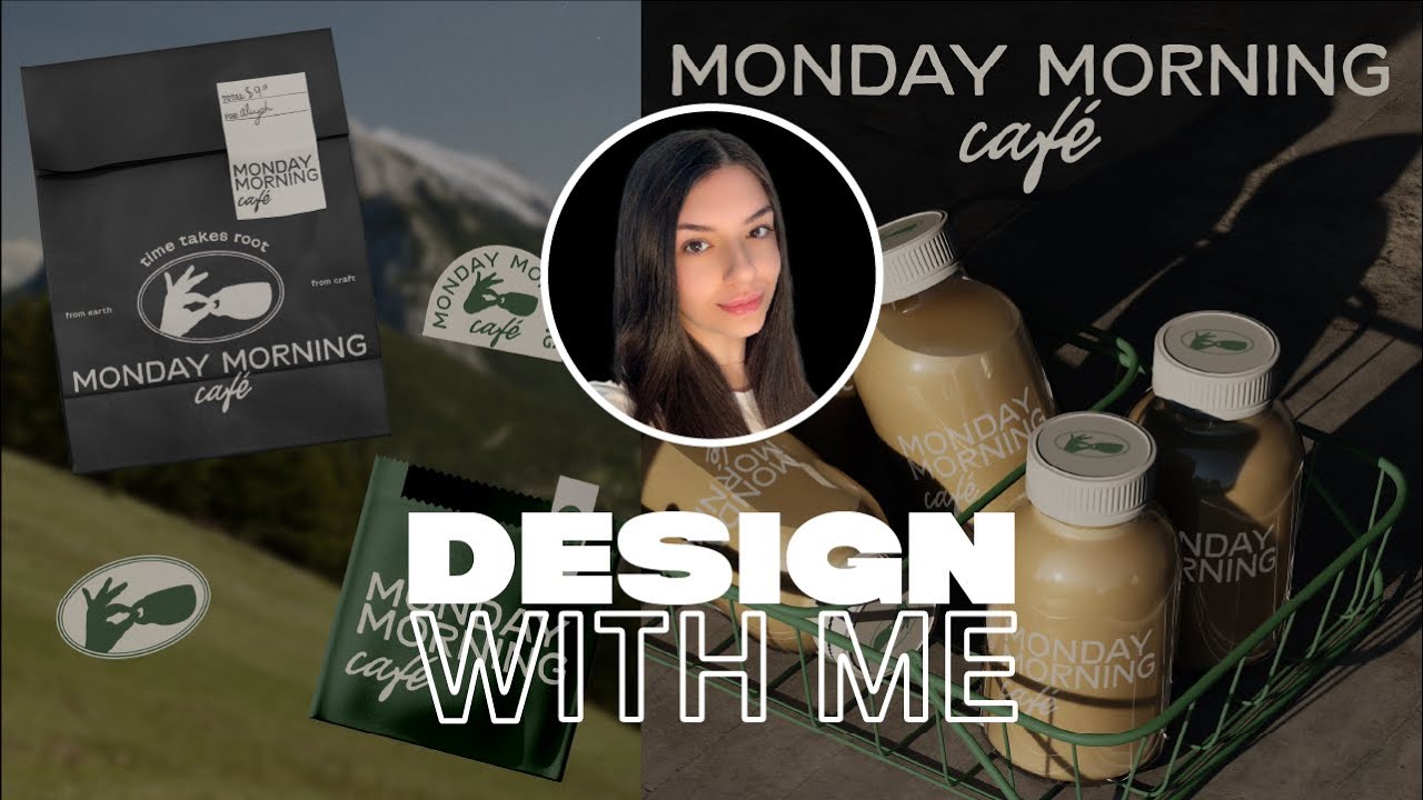 Design a Caf&eacute; Brand from Scratch with Me + Branding Process