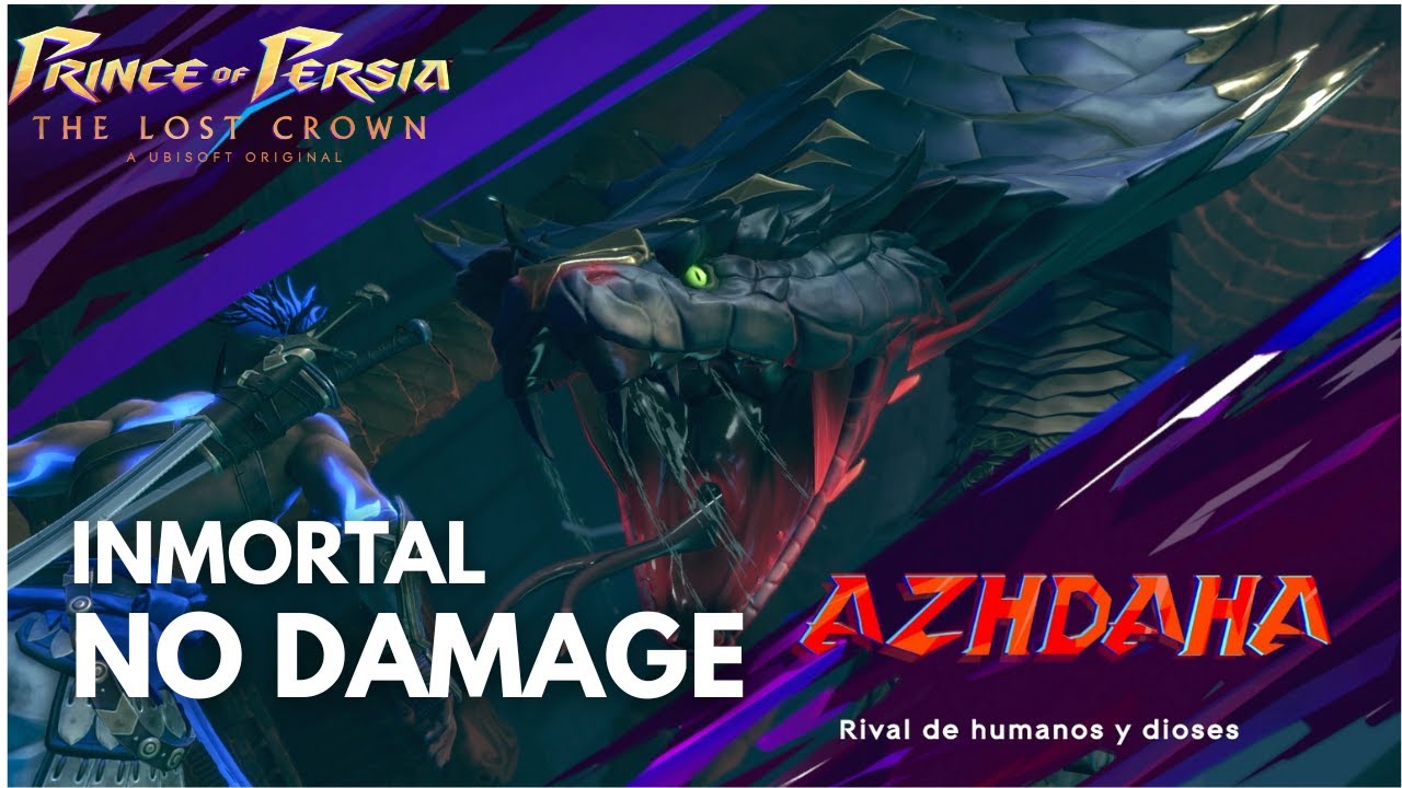 Príncipe de Persia The Lost Crown | AZDAHA INMORTAL [ NO DAMAGE ]