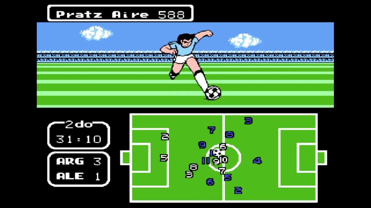 Captain Tsubasa 2 Los Galacticos / FINAL ARGENTINA VS ALEMANIA