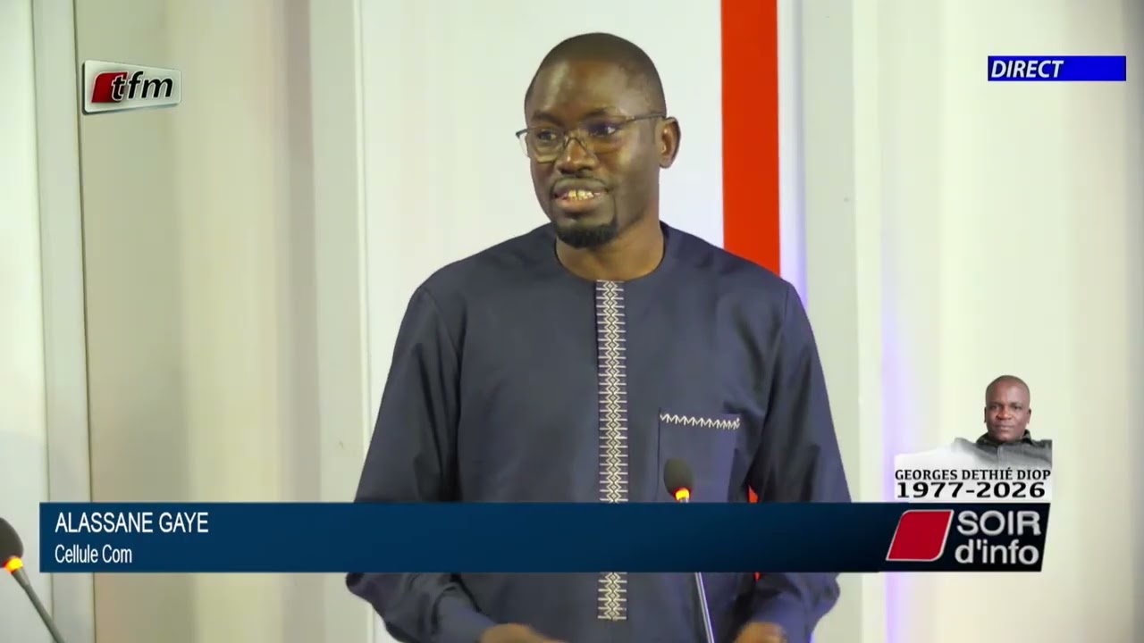 Soir d´infos - wolof - Pr : Pape Abdoulaye DER - invite : Assane GAYE - 11 février 2026