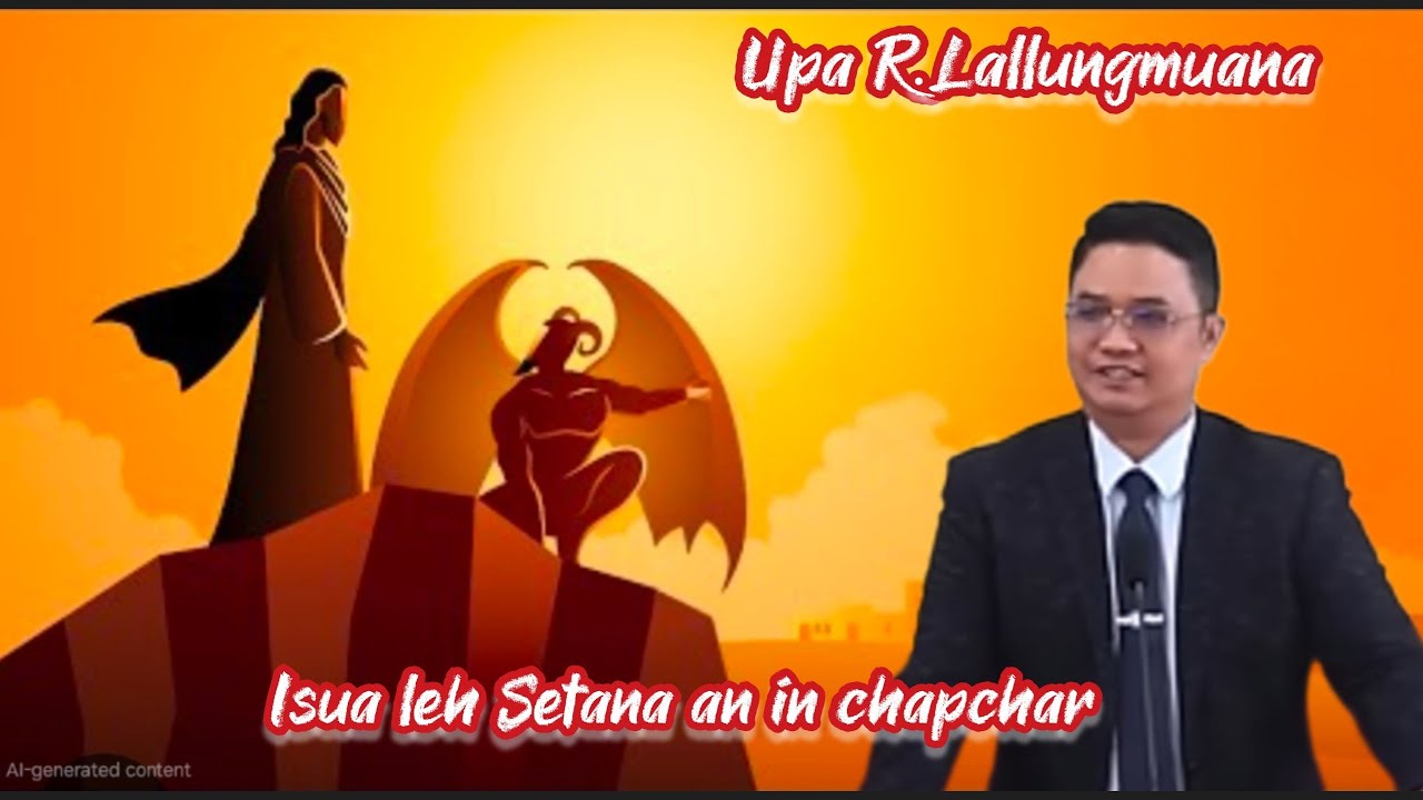 Upa R.Lallungmuana Sermon : Isua leh Setana an in chapchar.