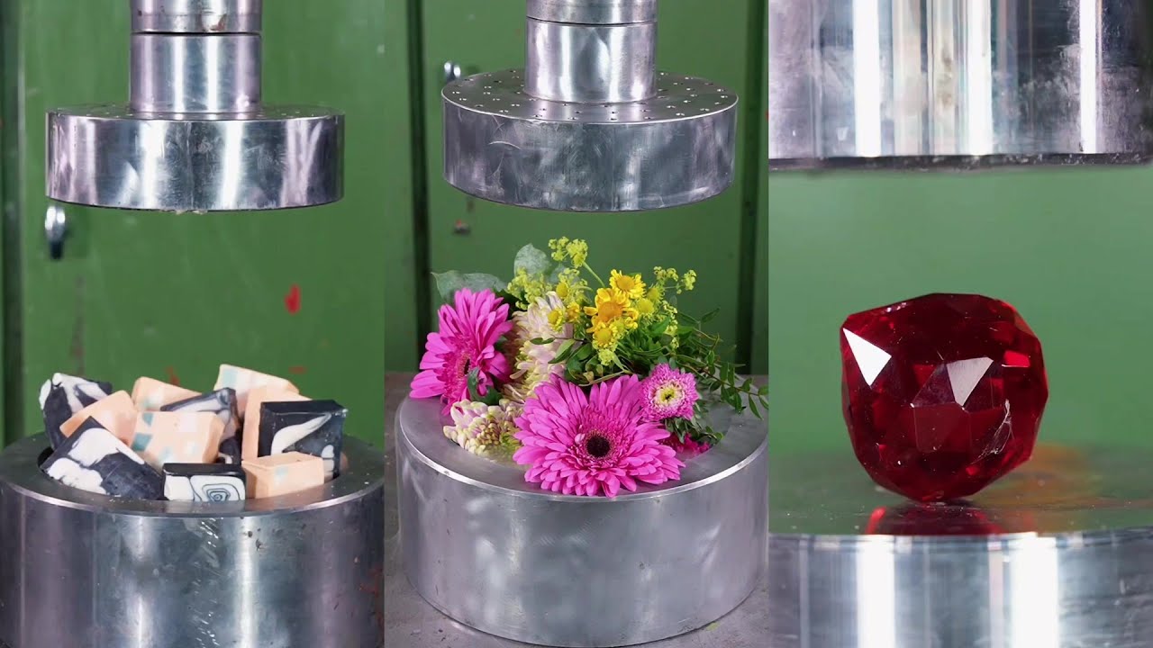Top 100 Most Satisfying Hydraulic Press Crushes | Ultimate Crushing Moments Compilation #asmr