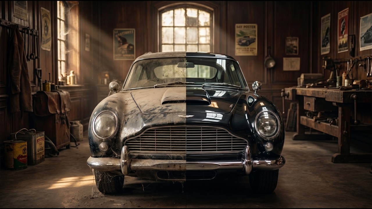 Abandoned Aston Martin DB5 Found After Decades | Full Restoration