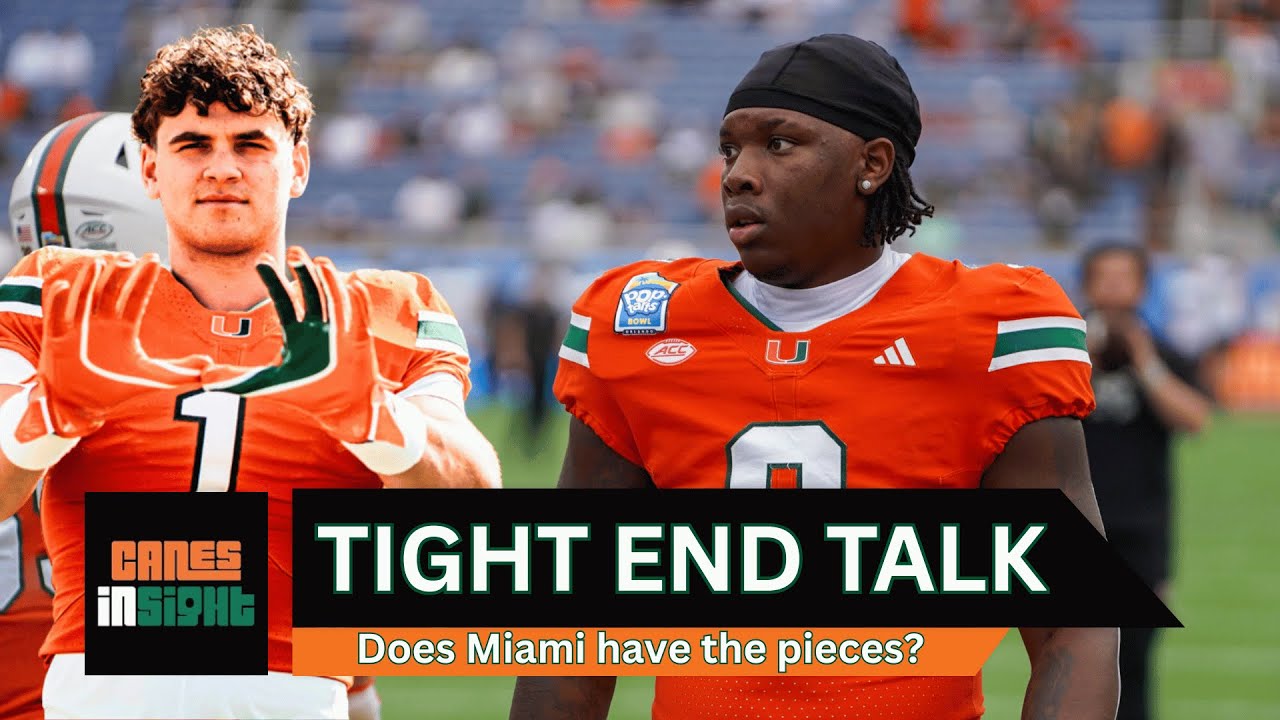 CanesInSight Daily: Area of concern for Canes? Tight End Roster + Top recruit update