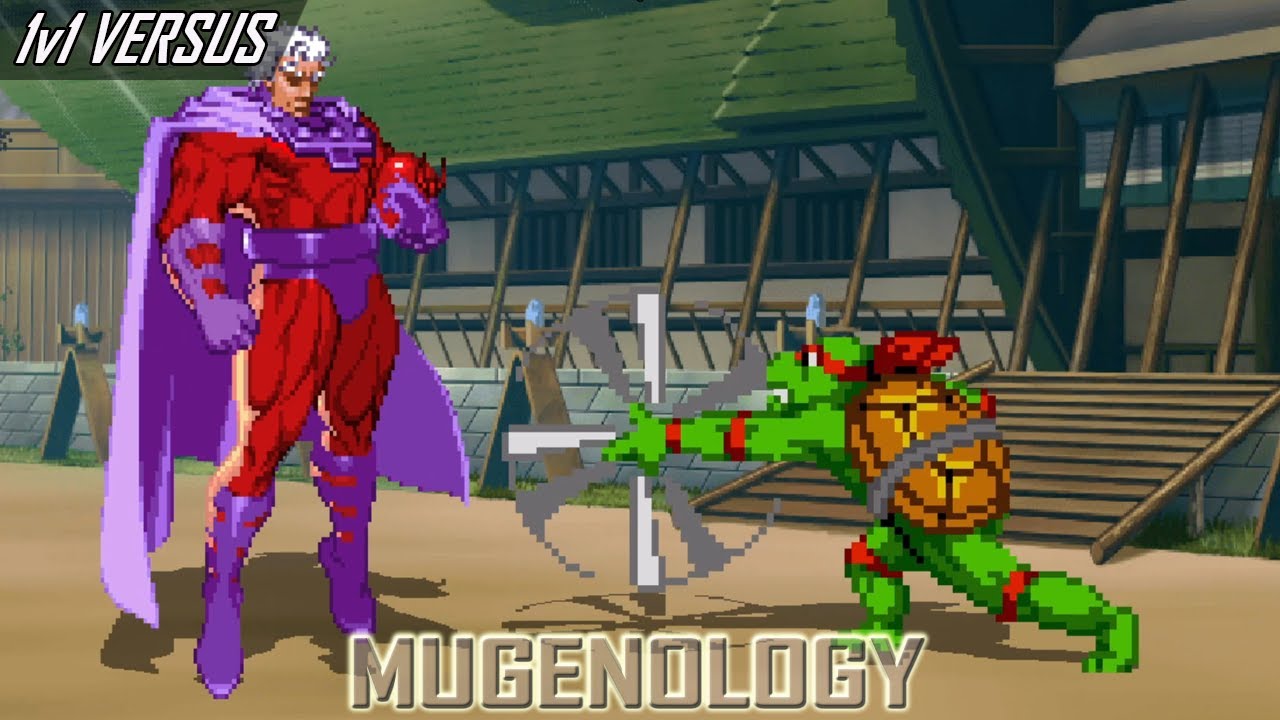 Magneto [Infinite] vs Raphael [Dcat Power] - Marvel Comics vs TMNT - MUGEN