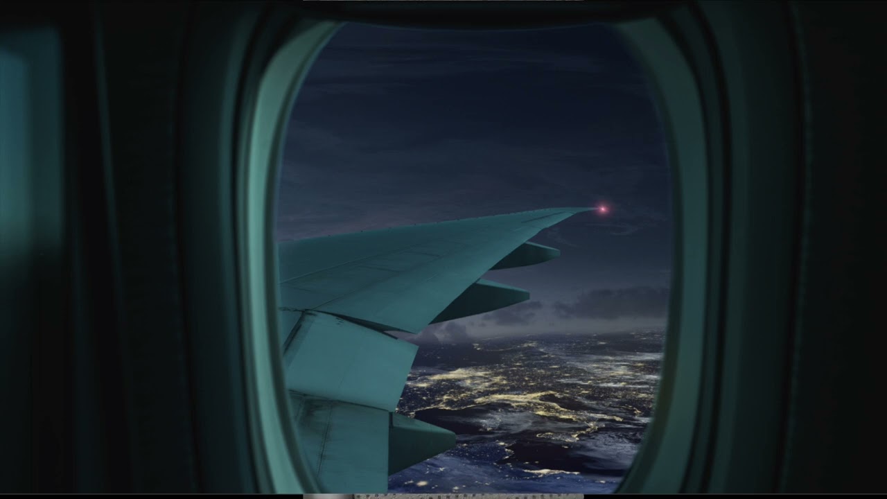 Airplane White Noise, People Talking | Sleep, Study, Focus | 10 Hour Plane Sound